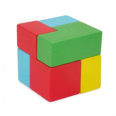 CUBO ENCASTRE MADERA 5x5CM