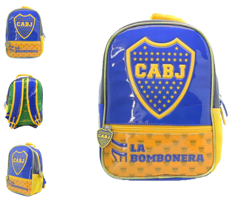 MOCHILA ESPALDA 12'' BOCA JR