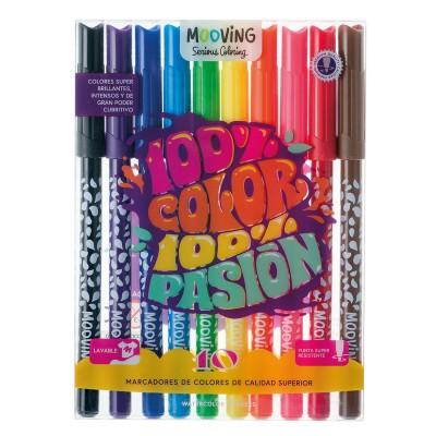 MARCADORES X 10 COLORES