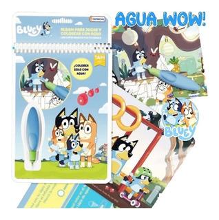 AGUA WOW CON LAPIZ MAGICO BLUEY