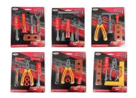 KIT DE HERRAMIENTAS CARS EN BLISTER