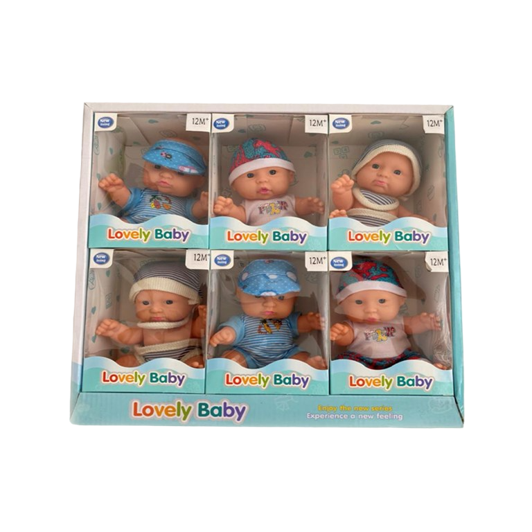 BEBE CON ROPITA EN CAJA