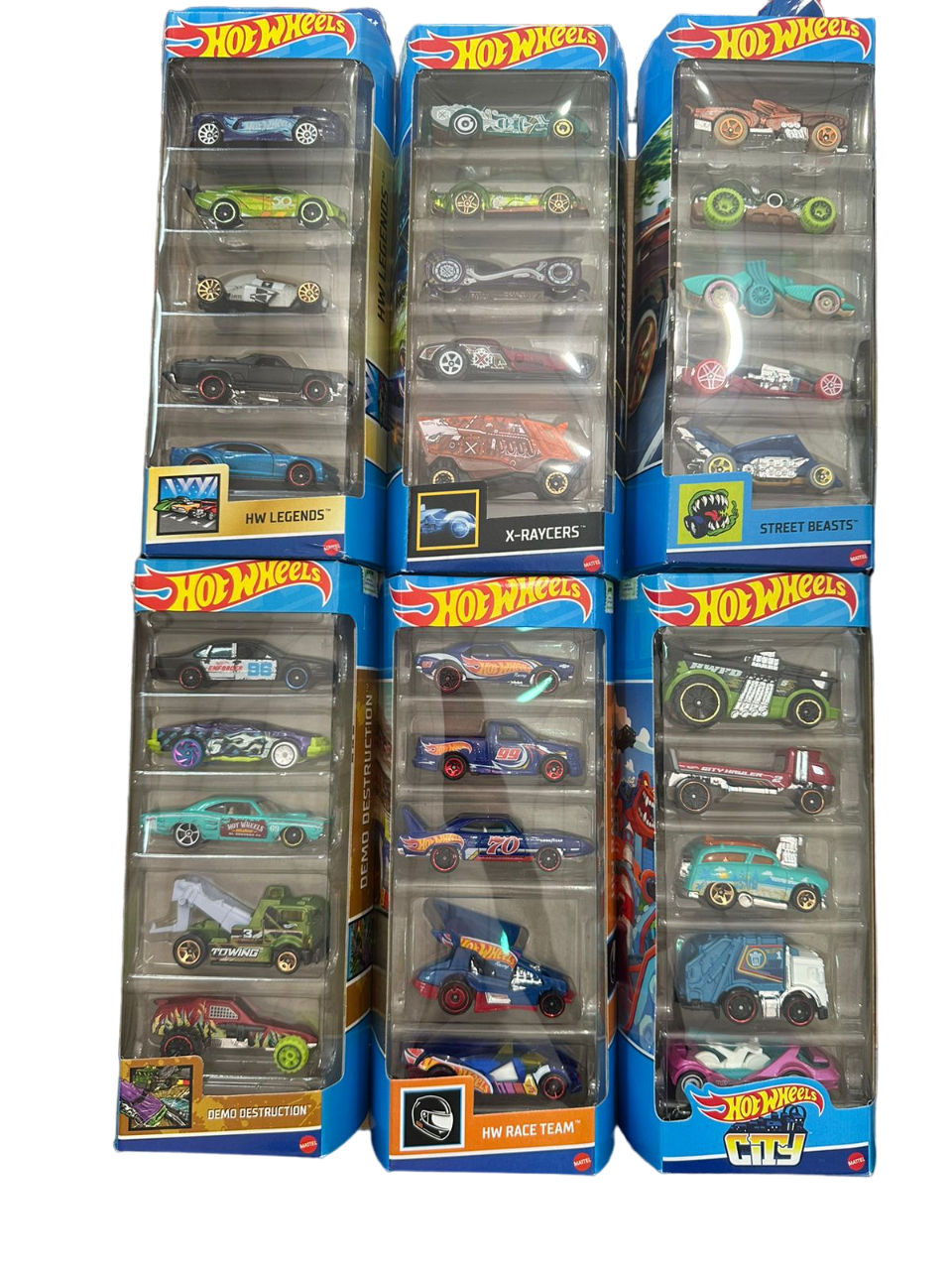 HOT WHEELS AUTOS X 5 - MODELOS SURTIDOS