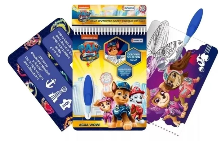 AGUA WOW CON LAPIZ MAGICO PAW PATROL