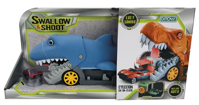 SWALLOW & SHOOT LANZADOR CON AUTO LUZ Y SONIDO
