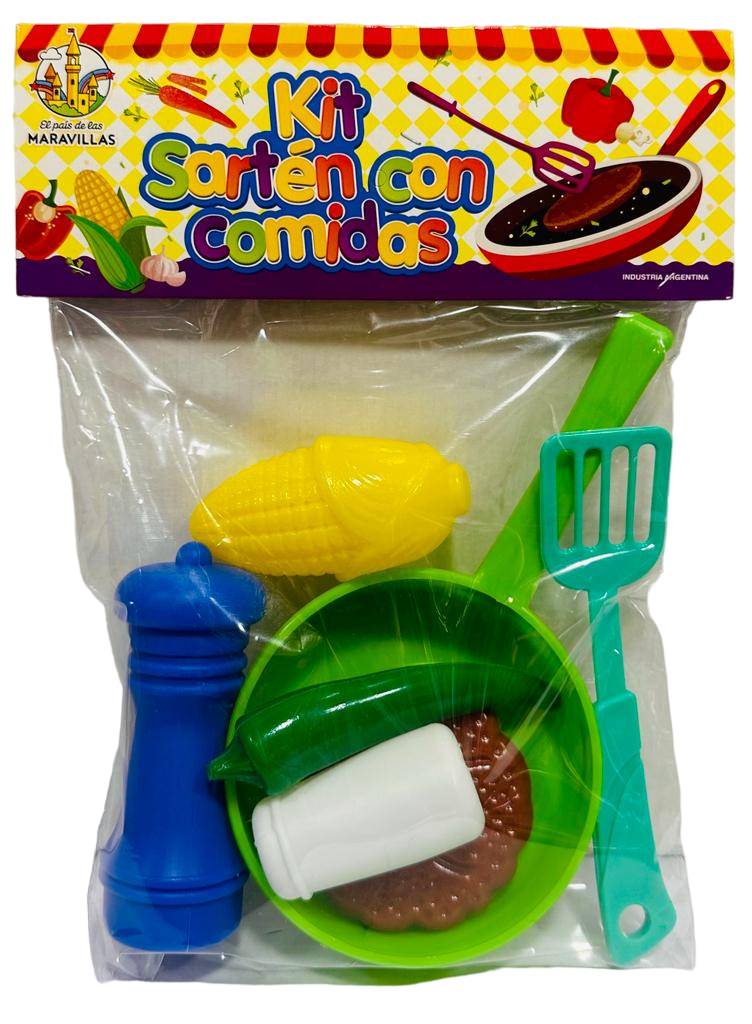 SET SARTEN CON COMIDAS