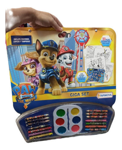 GIGA SET PARA COLOREAR PAW PATROL