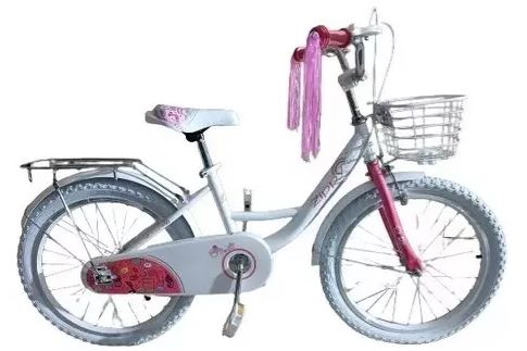 BICICLETA PRITTY BIKE RODADO 20 BLANCA