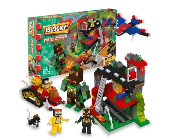 BLOCKY PIXELAND 263 PIEZAS