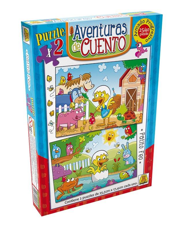 PUZZLE PATITO FEO 25 - 40 PIEZAS