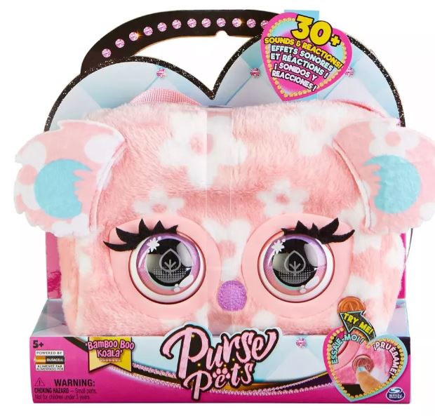 PURSE PETS CARTERA + 30 SONIDOS BAMBOO KOALA
