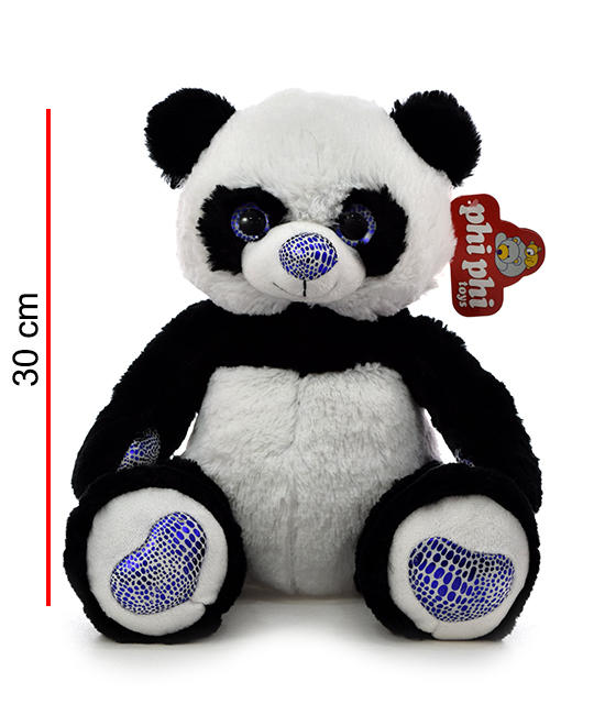 OSO PANDA SENTADO PELUCHE 30 CM
