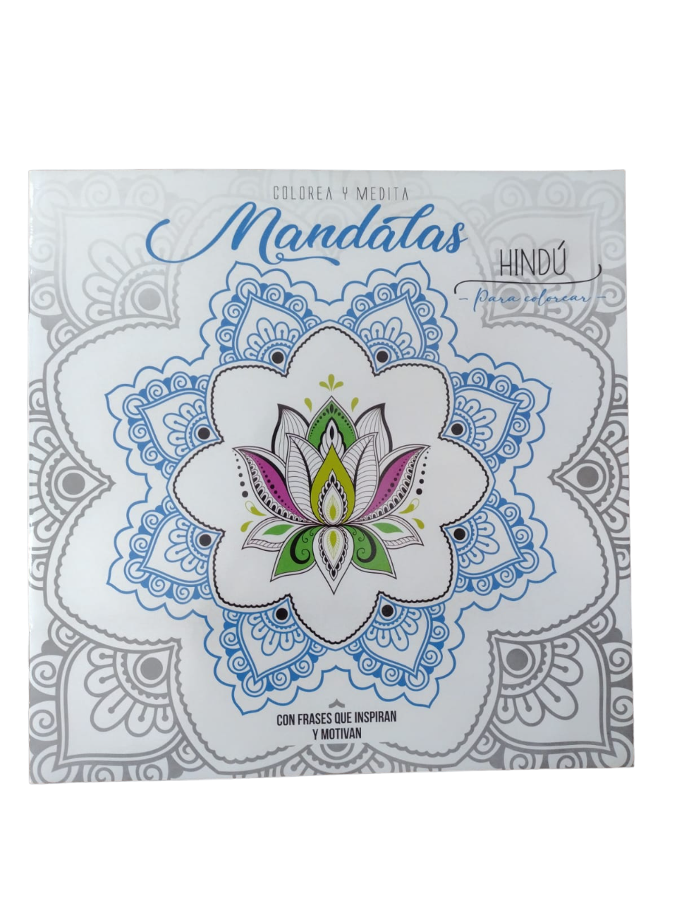 LIBRO MANDALAS PARA COLOREAR HINDU