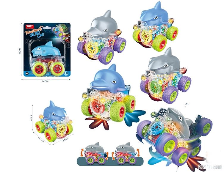 VEHICULO TIBURON FRICCION EN BLISTER