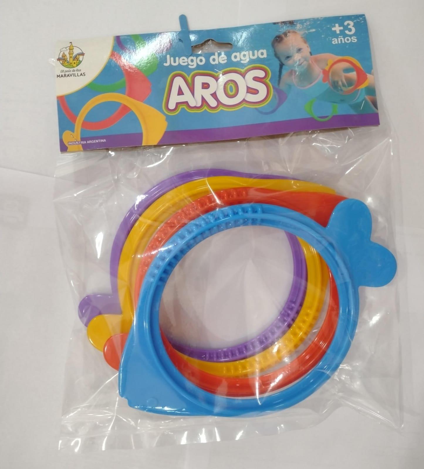 PECES AROS SUMERGIBLES X4 EN BOLSA