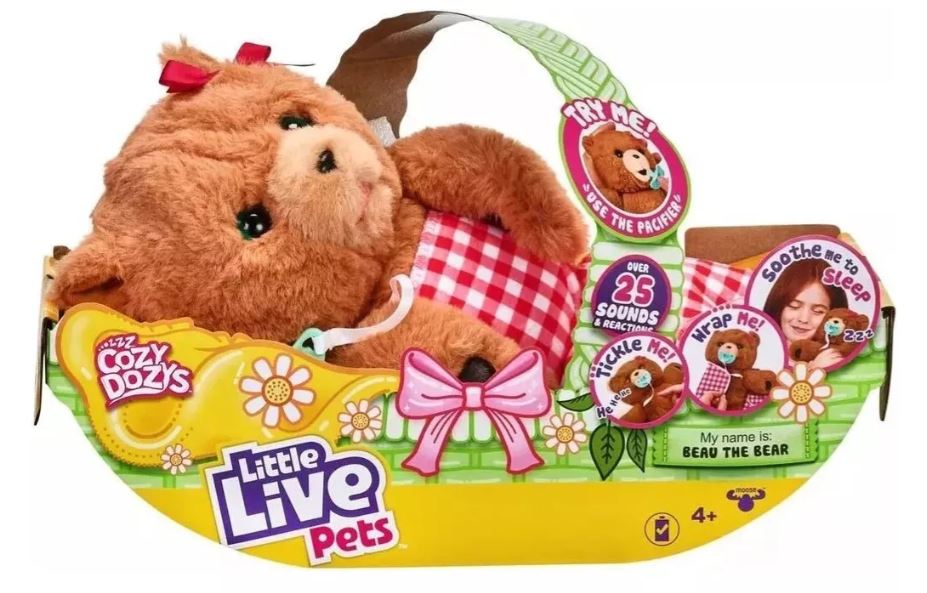 LITTLE LIVE PETS OSO COZY DOZYS - 25 SONIDOS
