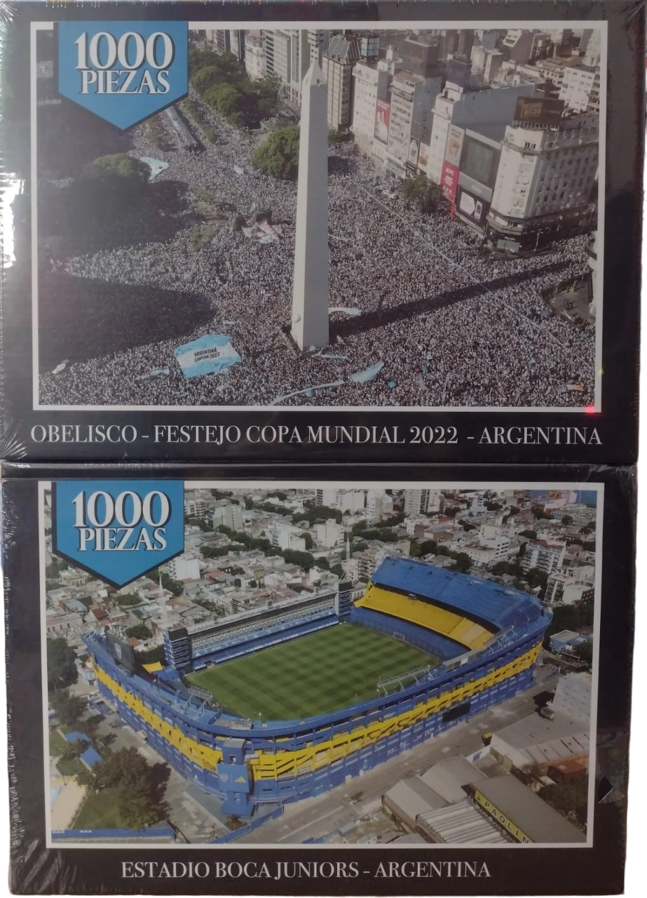 PUZZLE 1000PZS ARGENTINA -4 MODELOS-