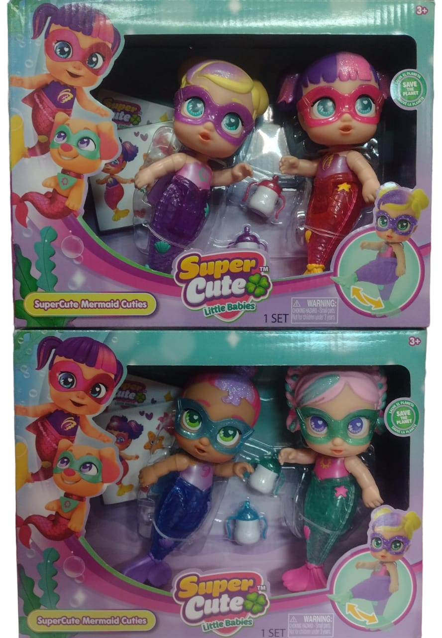 SUPER CUTE SIRENAS X2