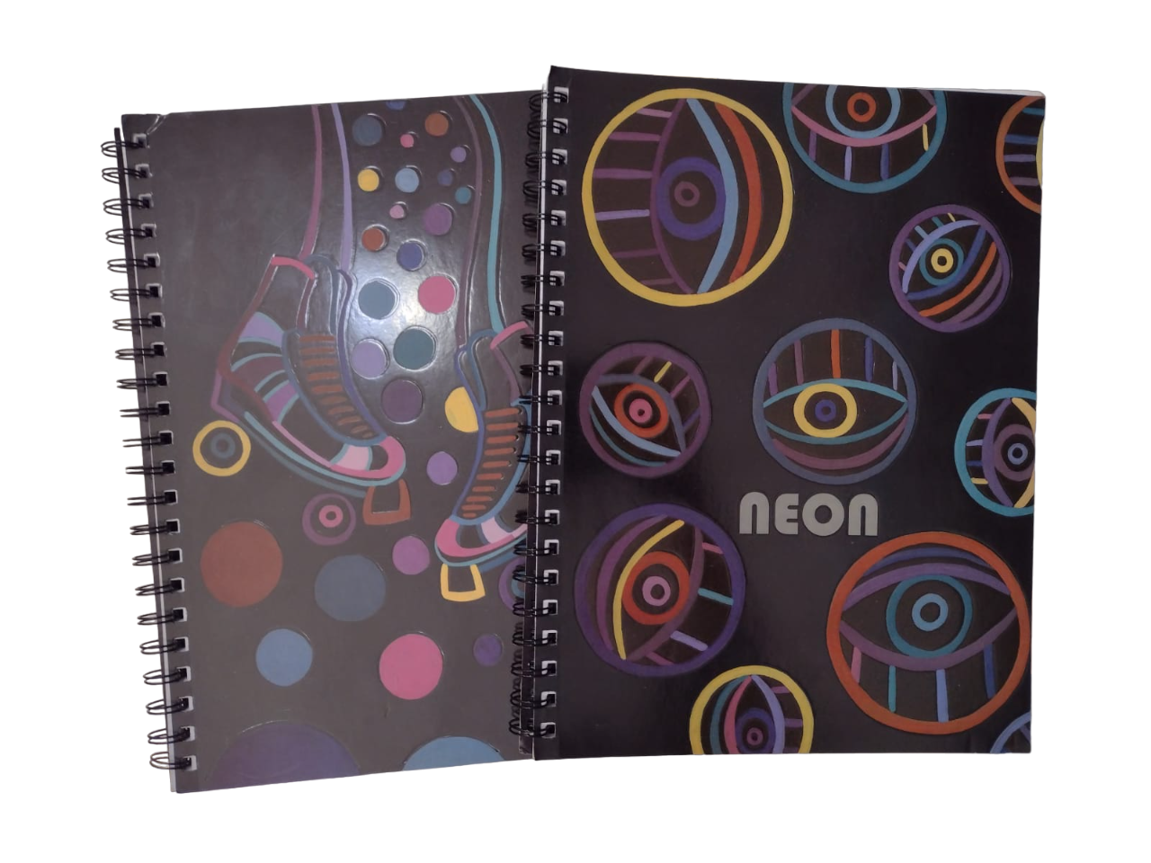 CUADERNO UNIVERSITARIO ESPIRAL 80 HOJAS NEON (8712)