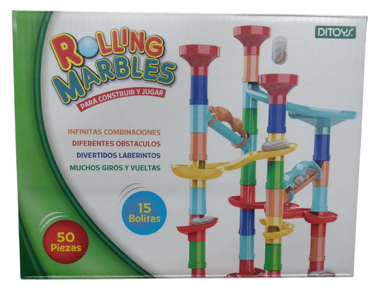 ROLLING MARBLES LABERINTO 50 PIEZAS