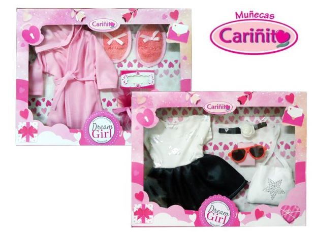 SET ROPA DREAM GIRL CON ACCESORIOS EN CAJA