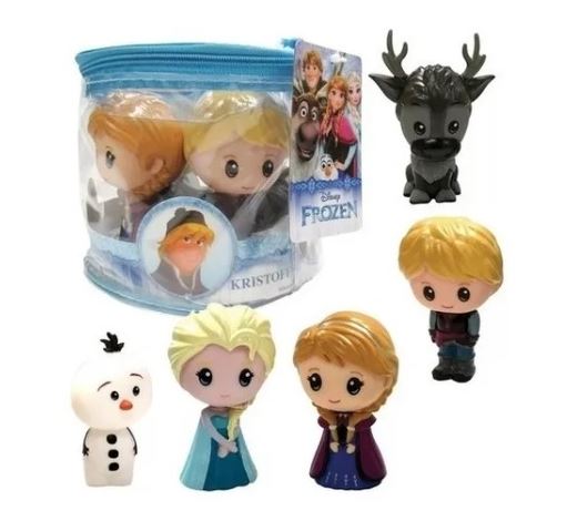 SET DE 5 MUÑECOS FROZEN EN ESTUCHE