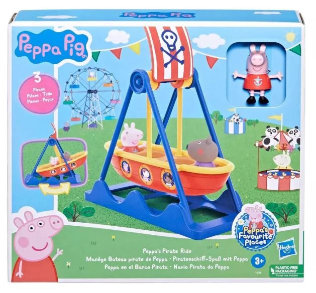 PEPPA PIG PLAYSET BARCO PIRATA - PARQUE