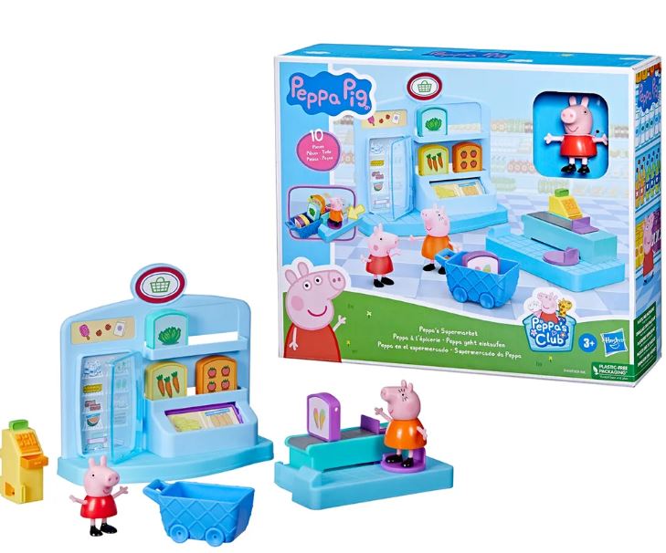 PEPPA PIG SUPERMERCADO CON FIGURA