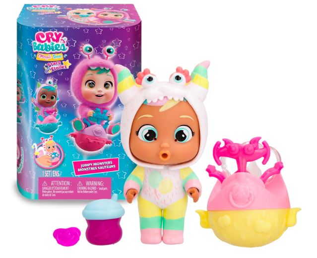 CRY BABIES JUMPY MONSTERS - 6 MODELOS