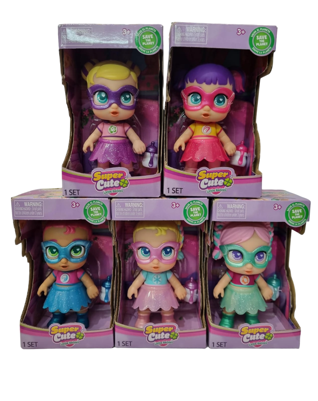 SUPER CUTE MINI MUÑECA EN CAJA - 5 MODELOS