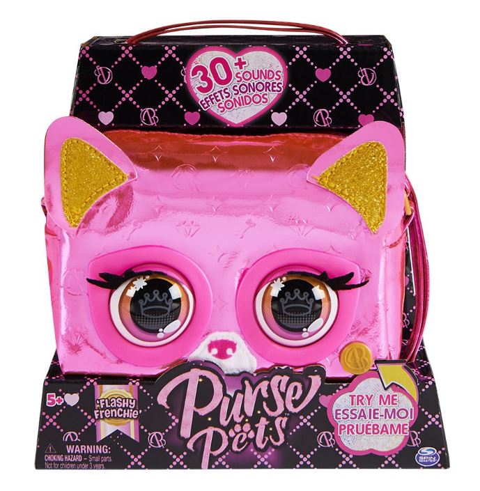 PURSE PETS CARTERA METALICA + 30 SONIDOS - 2 MODELOS
