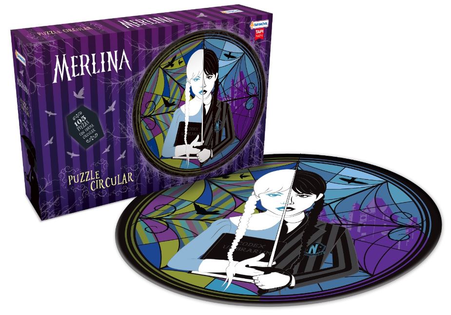 PUZZLE 105 PIEZAS CIRCULAR MERLINA