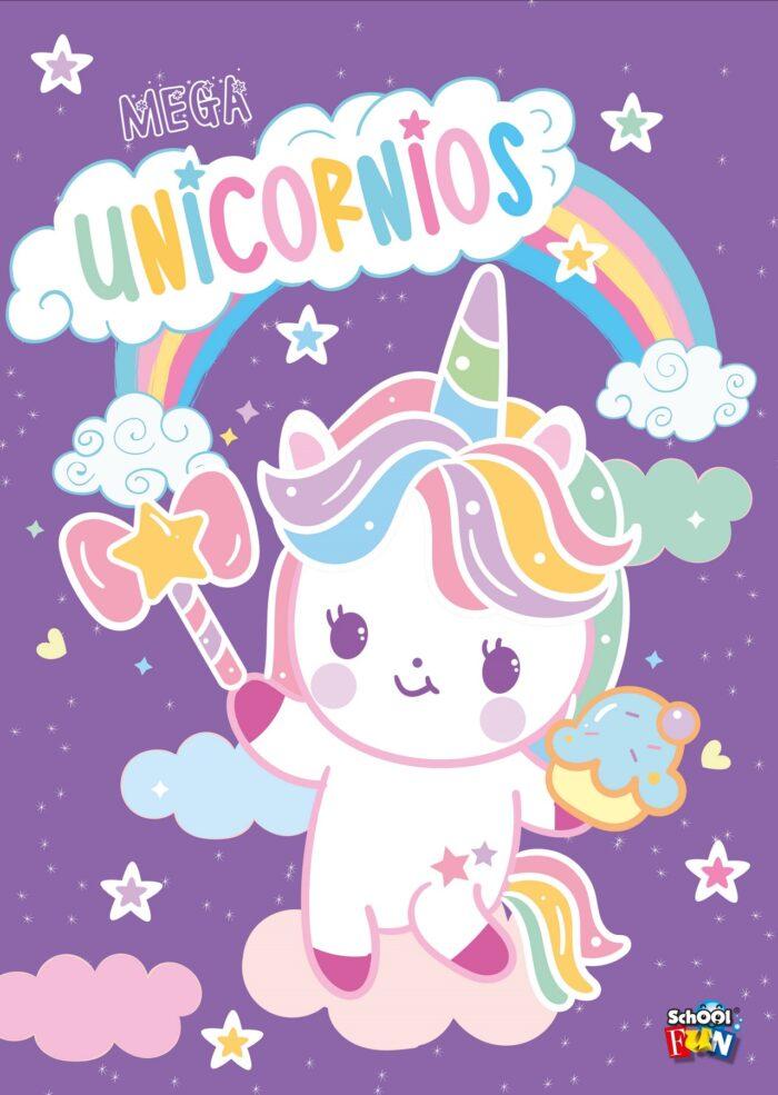MEGA LIBRO PARA PINTAR UNICORNIOS