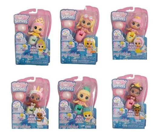 BABY SECRETS MUNI MUÑECA MERBABIES - 6 MODELOS