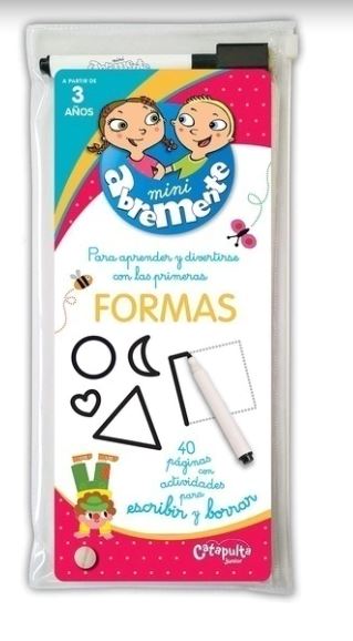 ABREMENTE MINI CON MARCADOR FORMAS