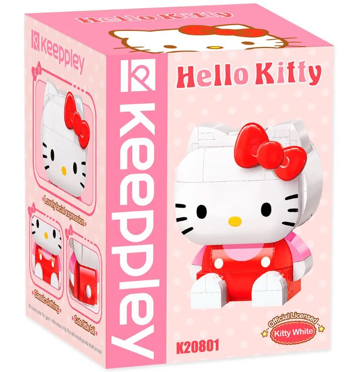 HELLO KITTY FIGURA 10CM PARA ARMAR