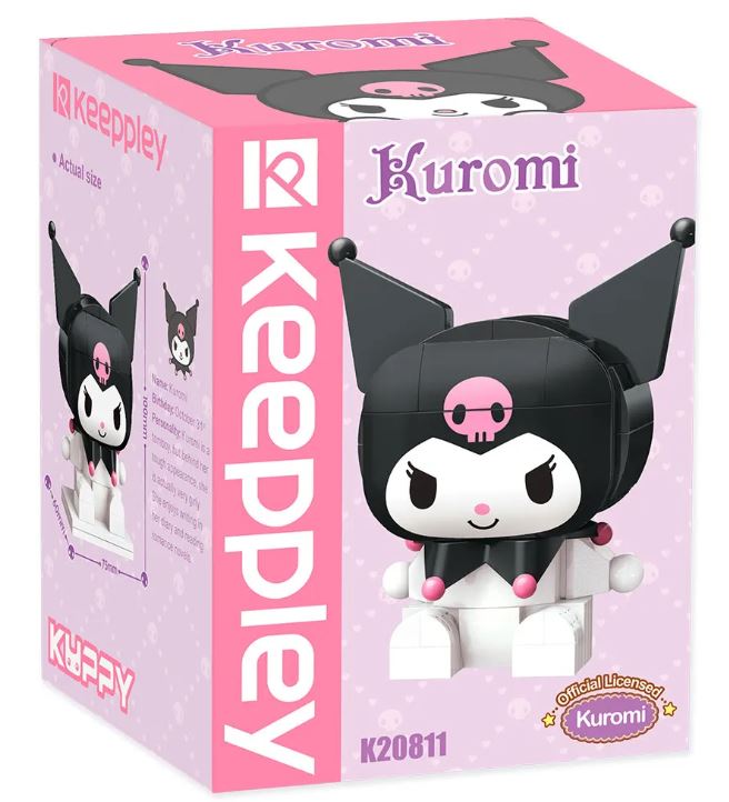 HELLO KITTY FIGURA KUROMI 10CM PARA ARMAR