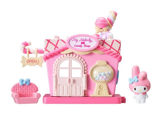 HELLO KITTY SET MY MELODY CANDY SHOP