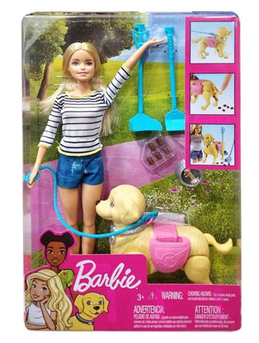 BARBIE PASEO DE PERRITO
