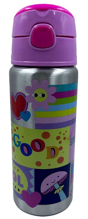 BOTELLA DE ALUMINIO 600ML CRESKO PARTY
