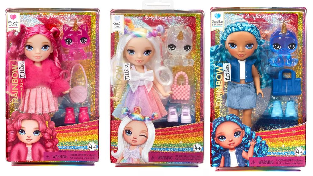 MUÑECA RAINBOW HIGH LITTLES - 3 MODELOS