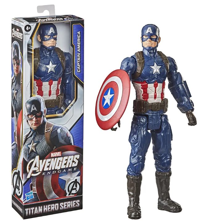 MUÑECO CAPITAN AMERICA 29CM ARTICULADO AVENGERS