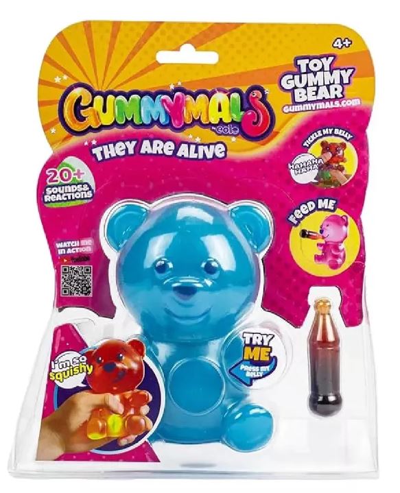 OSITO GUMMYMALS AZUL + 20 SONIDOS
