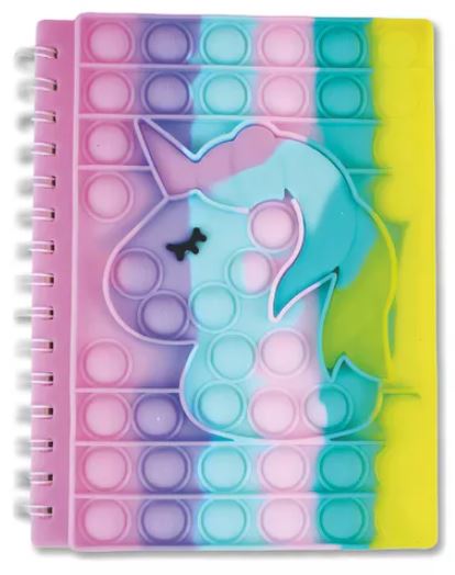 CUADERNO POP IT UNICORNIO