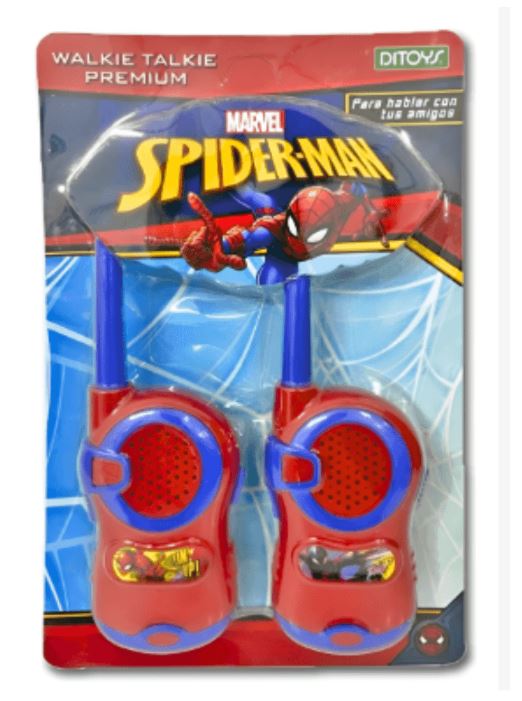 WALKIE TALKIE PREMIUM SPIDERMAN