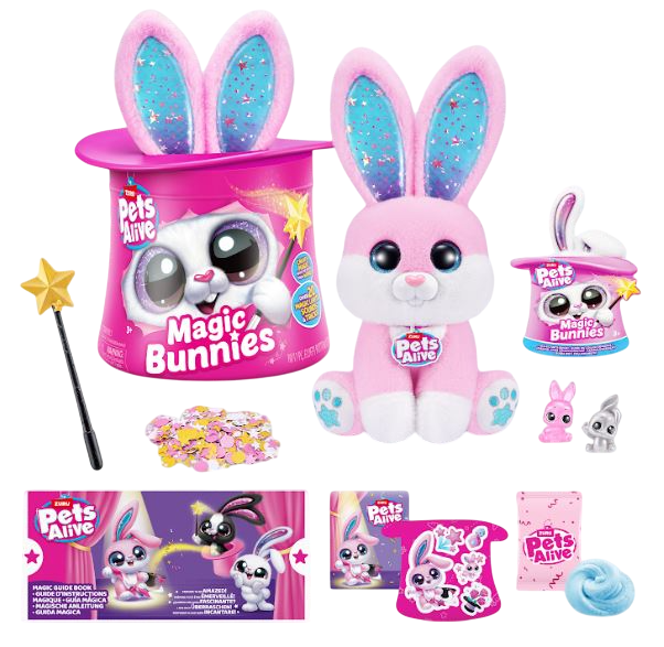 PETS ALIVE MAGIC BUNNIES INTERACTIVO 32CM