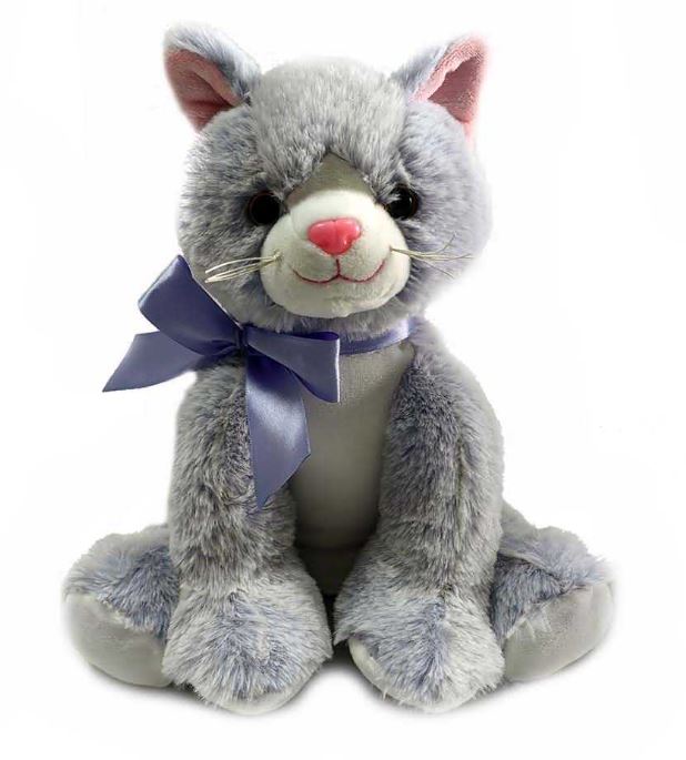 PELUCHE GATA RENATA LILA 23CM