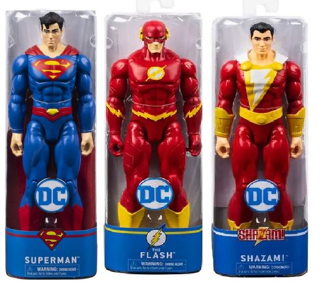 DC FIGURA ARTICULADA 30CM - 3 MODELOS