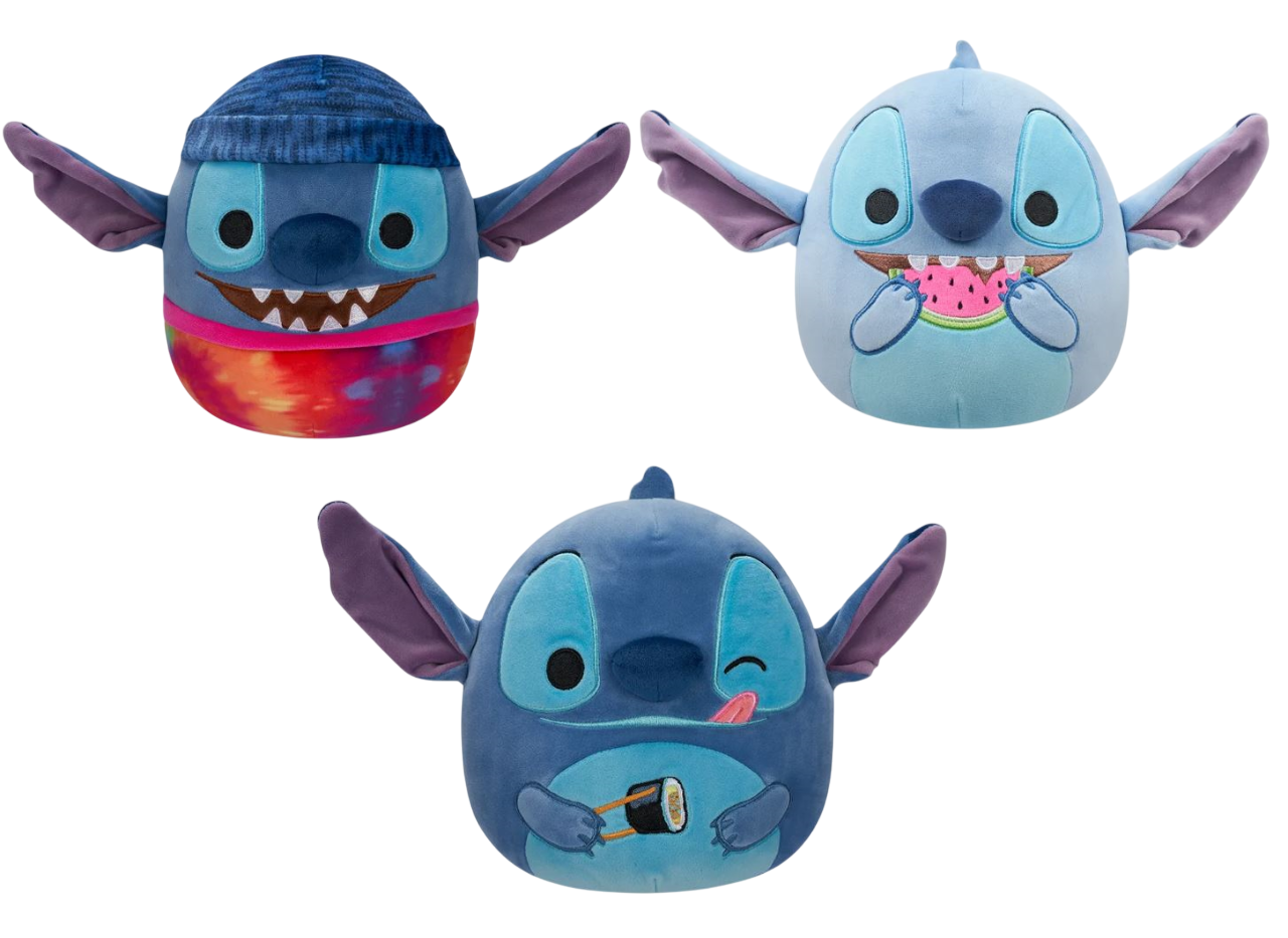 SQUISHMALLOWS STITCH GRANDE - 6 MODELOS