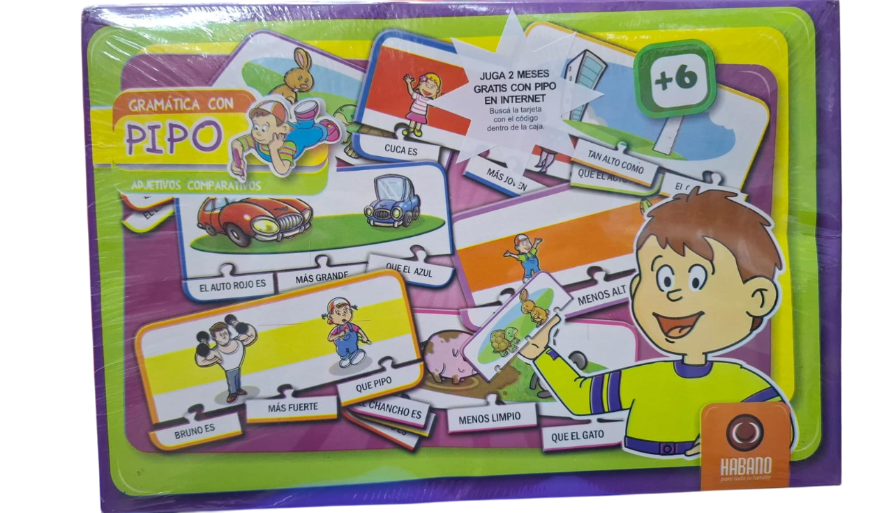 ADJETIVOS COMPARATIVOS PIPO
